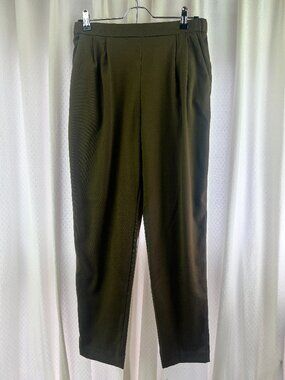 H&M Dresspants Women's Size 4 Tapered and Comfortable Olive Green